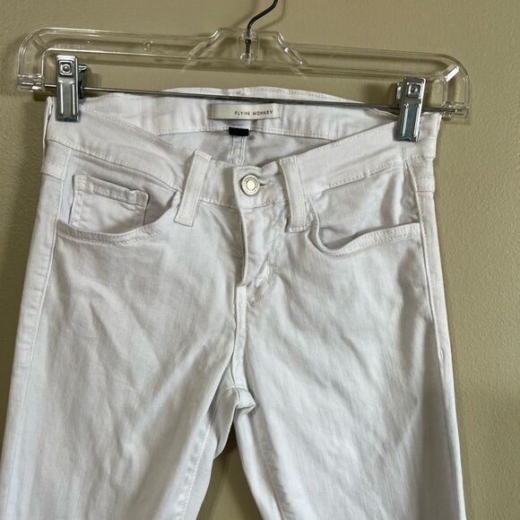 Flying monkey white skinny jeans 24 - Picture 2 of 5